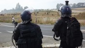 Manifestation contre l' A69 5 juillet 2025 dans le Tarn chateau de Scopont